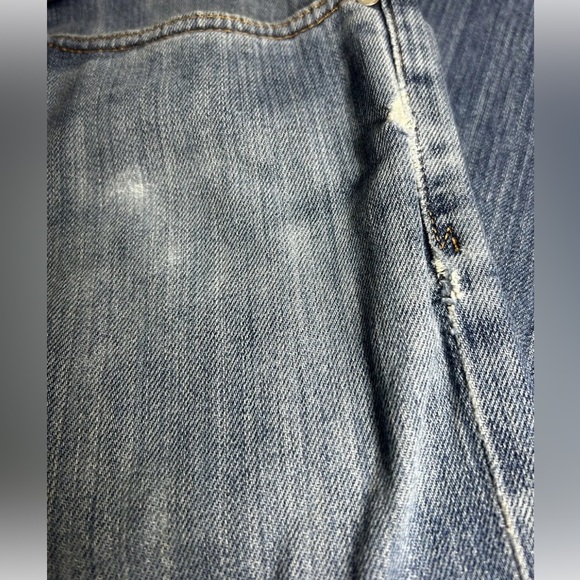 Adriano Goldschmied The Protege Women Blue Jeans Destroyed Heel 38x32 - Picture 11 of 16